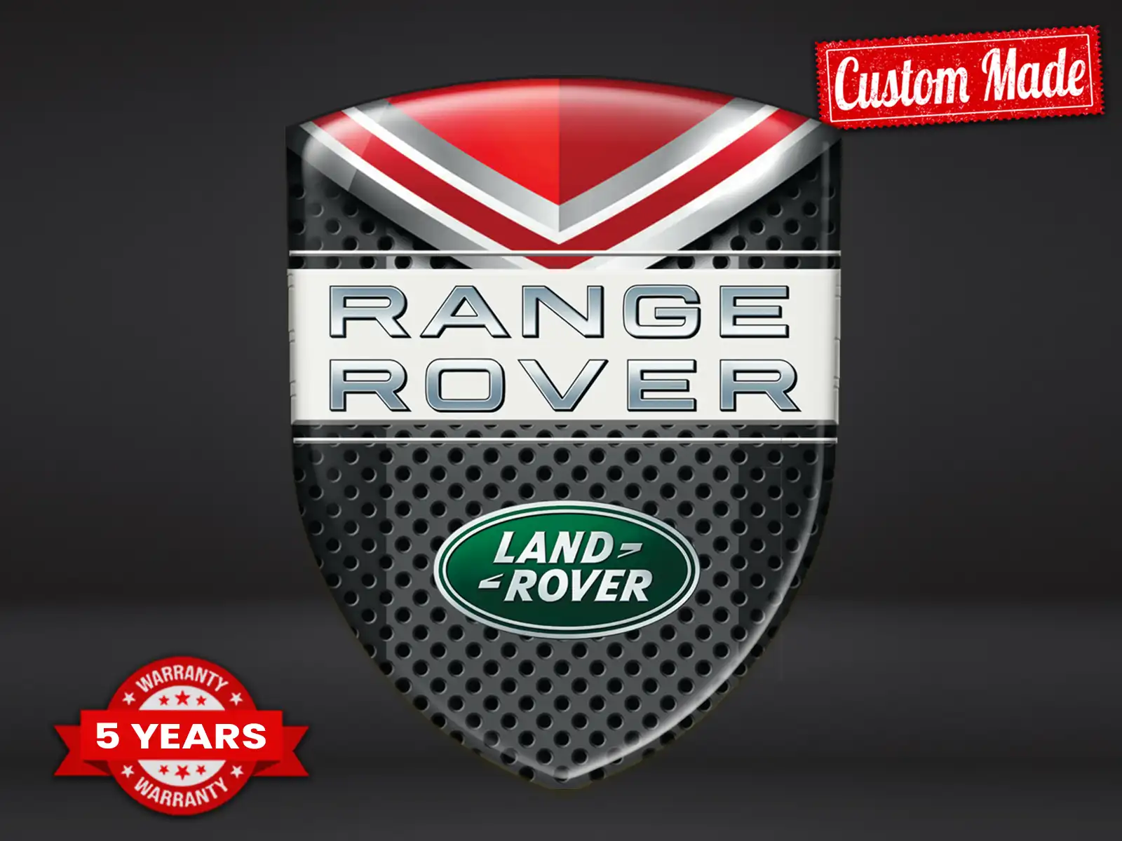 Land Rover Emblèmes Auto Personnalisés Style Moderne Max Durables